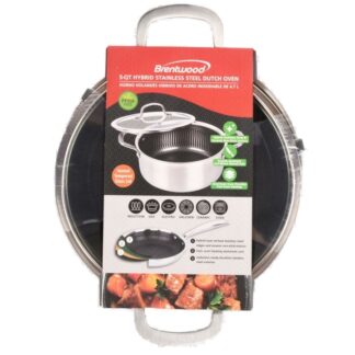 5-Qt Dutch Oven W/Glass Lid