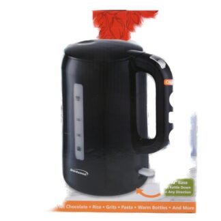 Electric Kettle 2.2L Black Cordless 1100W