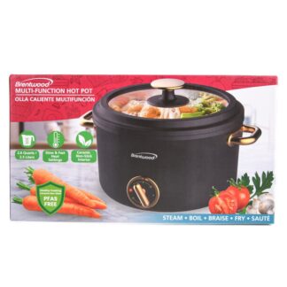 Electric Hot Pot Blk