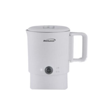 Electric Travel Kettle & Hot Pot 27Oz Collapsible Wht