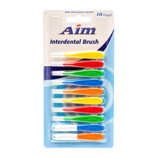 Aim Interdental Brush 10 Ct