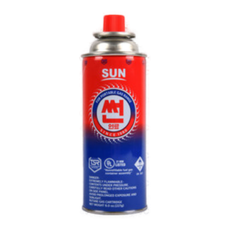 Sun Butane Gas For Portable Range/Ul 8 Oz