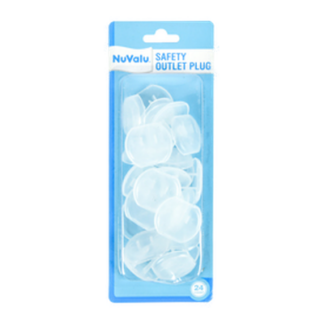 Nuvalu Safety Outlet Plug Cover 24Pcs