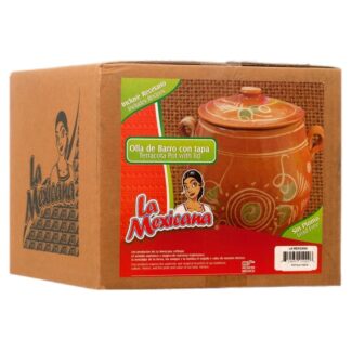 Terracota Pot 6Qts W/Lid #M1508