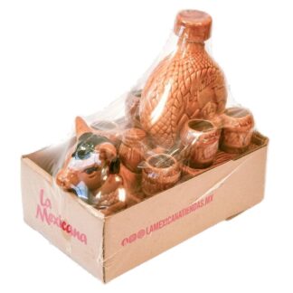 Ceramic  Burrito Tequilero Set