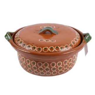 Clay Casserole W/Lid 2Kg/70.55Oz