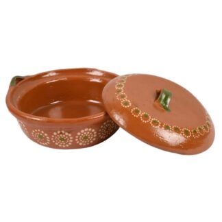 Clay Casserole W/Lid 1Kg/35.3Oz