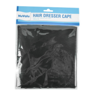Nuvalu Hair Dresser Cape Black