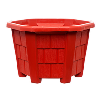 Planter Pentagon 25X16Cm 190G W/2 Asst Clrs