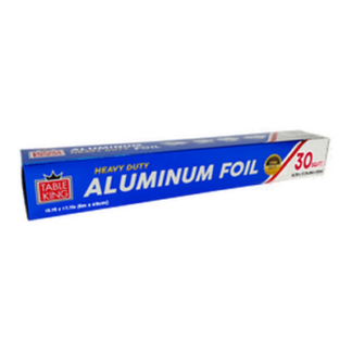 Table King Aluminum Foil 30Sq.Ft Heavy Duty