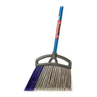 Angle Broom W/ Wooden Blue Handle #92933
