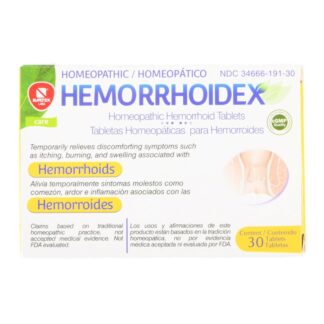 Hemorhoidex Tablets 30Ct