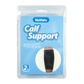 Nuvalu Elastic Support Calf 2Pc W/Blister