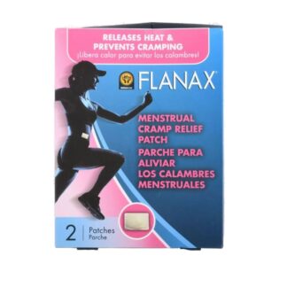 Flanax Menstrual Cramp Relief Patch 2Ct