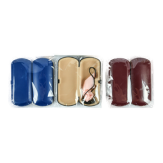 Nuvalu Eye Glass Case 3Pc Set W/Opp & Head Card