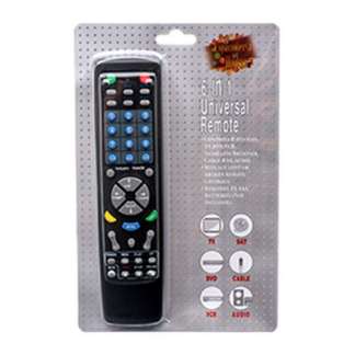 Remote Control Black Color W/Blister Card