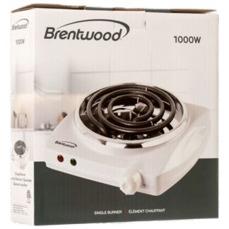 Electric Single Burner Wht #Ts-322