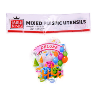 Table King Plastic Cutlery Combo 51Ct