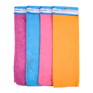 Nuvalu Microfiber Cloth 20"X27.5" 220G W/Head Card