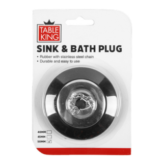 Table King Sink And Bath Plug