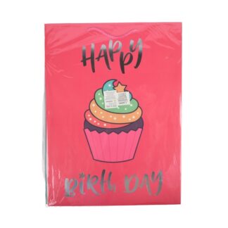 Gift Bag Happy Birthday Assrt Large