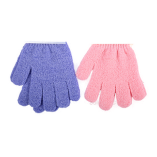 Shower Bath Glove 1 Pair Asst Clr