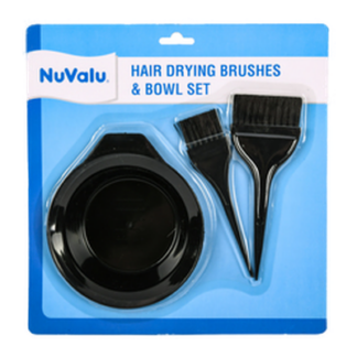 Nuvalu Hair Dye Brushes & Bowl Set