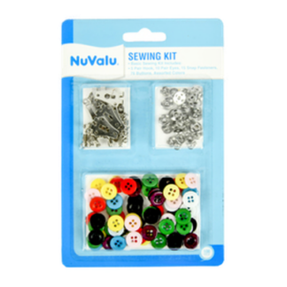 Nuvalu Sewing Kit 106 Pc W/ Button