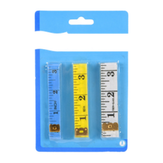 Nuvalu Tape Measure 3 Pc Asst