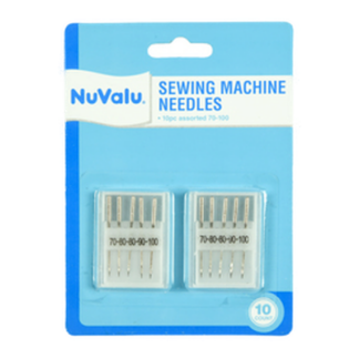Nuvalu Sewing Machine Needles 10 Pc Asst