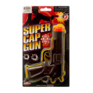Toy Cap Gun Black Color