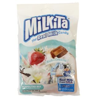 Milkita The Real Milk Neapolitan Candy 3.52 Oz