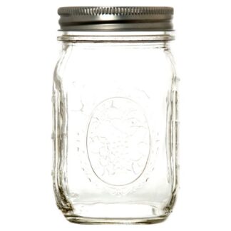 Glass Mason Jar 16 Oz #Ball