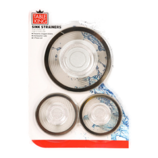 Table King Sink Strainer 3Pc Mesh