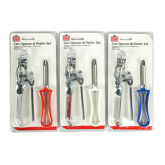 Table King Can Opener & Peeler 2Pc Set