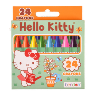 Hello Kitty Crayons 24 Ct
