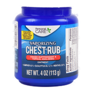 P/C Medicated Chest Rub 4 Oz