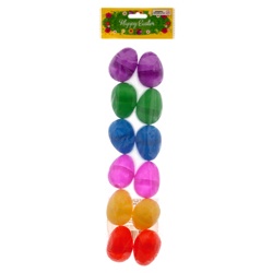 He Egg 12Ct Large  Neon