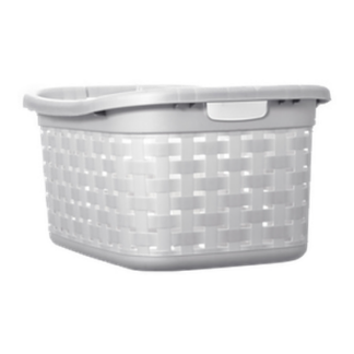 Sterilite #1275 Weave Laundry Basket Rt Cement