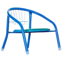 Kid'S Metal Chair 2 Asst Clr #130024