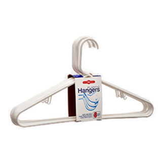 Hanger Adult 8Pk 3 Asst Clr #144