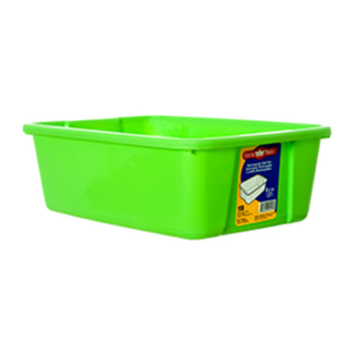 Dish Pan 8Qt Rectangle 4 Asst Clr #158