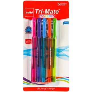 Cello 5 Asst Color Pens