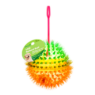 Dog Toy Spike Ball Led